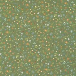 Westfalenstoffe Baumwolle Göteborg Blätter grün 