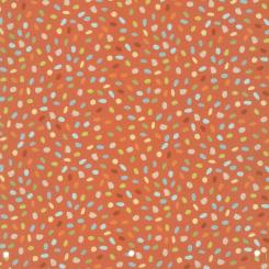 Westfalenstoffe Baumwolle Göteborg Punkte orange 