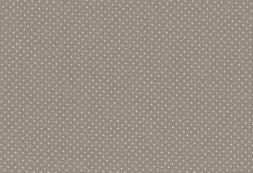 Westfalenstoffe Baumwolle Capri taupe Punkte 