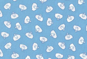 Westfalenstoffe Baumwolle Junge Linie Schafe 