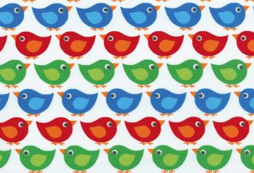 Westfalenstoffe Baumwolle Junge Linie Vögel 