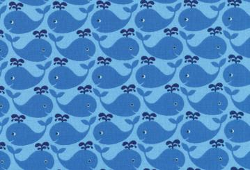 Westfalenstoffe Baumwolle Junge Linie Wal 