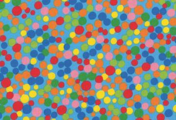 Westfalenstoffe Baumwolle Junge Linie bunte Punkte 