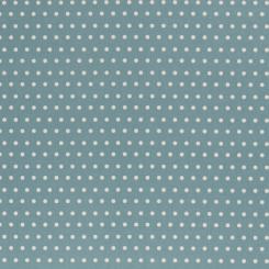 Leona Tupfen blau Beschichtete Baumwolle 