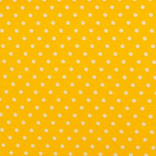 Baumwoll Tupfen gelb 