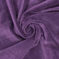Cord mit Stretchanteil "Mulberry Purple" von Polytex Stoffen 
