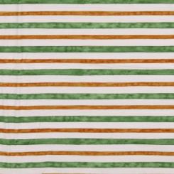 Baumwolljersey Digital Stripes ocker/grün by Little Darling 