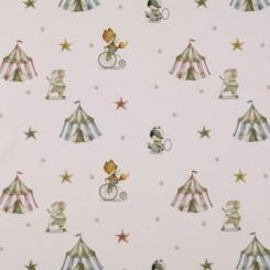 Baumwolljersey Circus Animals 