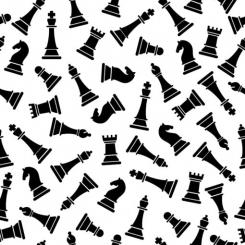 Baumwollstoff Schachmuster 
