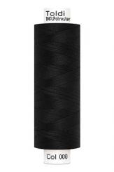 Toldi Maschinennähgarn 500m schwarz 