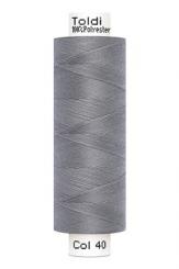 Toldi Maschinennähgarn 500m grau 