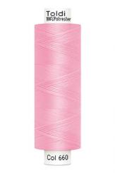 Toldi Maschinennähgarn 500m dunkelrosa 