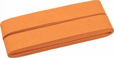Schrägband 5m Cupon 20mm mittelorange 