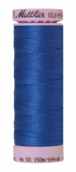 Mettler Silk-Finsih Cotton Baumwollgarn Cobalt Blue 