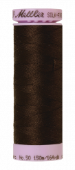 Mettler Silk-Finsih Cotton Baumwollgarn Very Dark Brown 