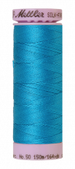 Mettler Silk-Finsih Cotton Baumwollgarn Caribbean Blue 