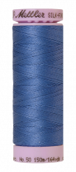 Mettler Silk-Finsih Cotton Baumwollgarn Tufts Blue 