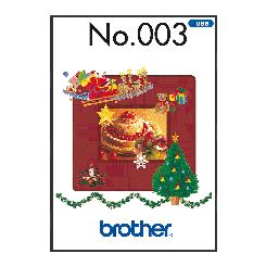 Brother Stickmuster-Kollektion Winter No. 003 
