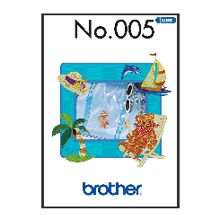 Brother Stickmuster-Kollektion Sommer No. 005 