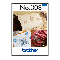 Brother Stickmuster-Kollektion Cut Work Style No. 008 