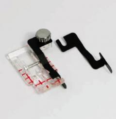 Elna Klarsicht- Quiltfußset mit Führung 9 mm 