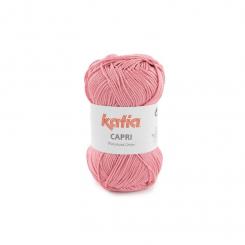 Baumwollgarn Capri Lachsrot 