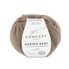 Merino-Baby Dunkelbeige 