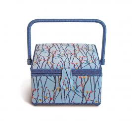 Prym Nähkorb M Blue Birds 