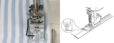 Klarsichteinsatzfuß 