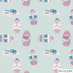 Surf Breeze Jersey von Katia Stoffe 