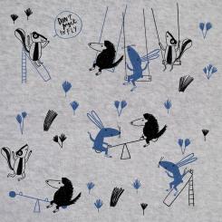 Don't forget to play Melange Jerseystoff von Katia 