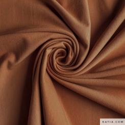 Jersey Solid Rust von Katia Stoffe 