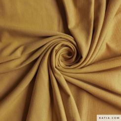 Jersey Solid Mimosa von Katia Stoffe 