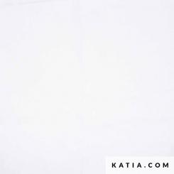 Eco Viscose Solid weiß von Katia Stoffe 