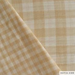 Purest Cotton Mousseline "Big Vichy" Bio Baumwolle 