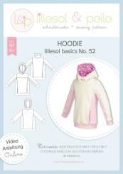 Hoodie lillesol&pelle Schnittmuster Größe 80-164 