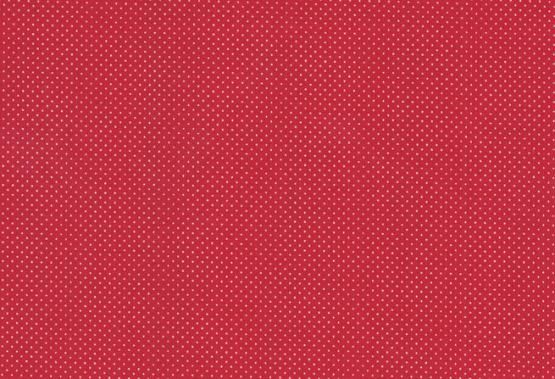 Westfalenstoffe Baumwolle Rosenborg Punkte rot 