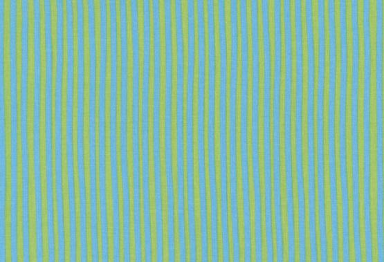 Westfalenstoffe Baumwolle Junge Linie blau/grün Streifen 