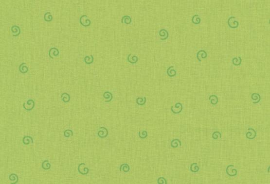 Westfalenstoffe Baumwolle Junge Linie Kreisel grün 