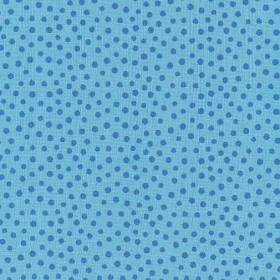 Westfalenstoffe Baumwolle Junge Linie blau kleine Punkte 