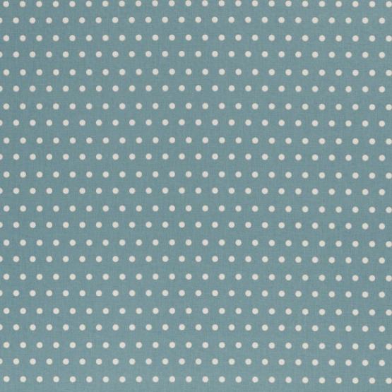 Leona Tupfen blau Beschichtete Baumwolle 