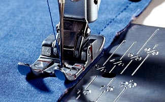 Pfaff 1/4'' Quilt- und Patchworkfuss (für IDT-System) 