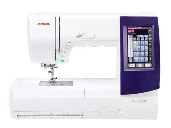 Janome Memory Craft 9850 mit Bonuskit 