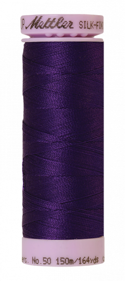 Mettler Silk-Finsih Cotton Baumwollgarn Deep Purple 