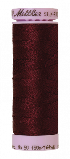 Mettler Silk-Finsih Cotton Baumwollgarn Beet Red 