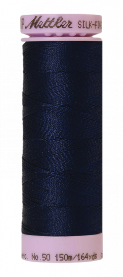 Mettler Silk-Finsih Cotton Baumwollgarn Navy 