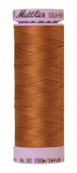 Mettler Silk-Finsih Cotton Baumwollgarn Bronze 