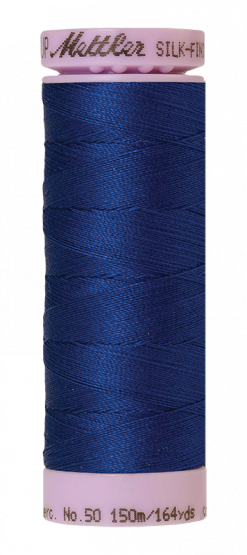 Mettler Silk-Finsih Cotton Baumwollgarn Imperial Blue 