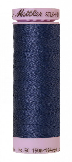 Mettler Silk-Finsih Cotton Baumwollgarn True Navy 