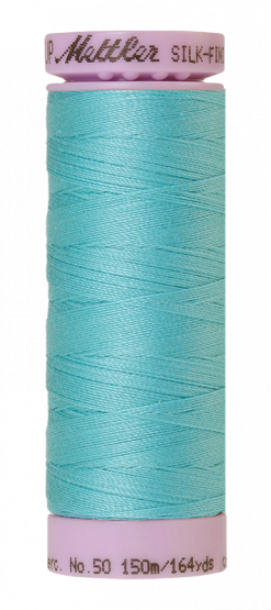 Mettler Silk-Finsih Cotton Baumwollgarn Blue Curacao 
